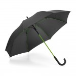 Obrázek  Polyesterový deštník s rukojetí a skleněnými tyčemi - světle zelená