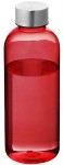 Obrázek Plastová transparentní červená láhev 600ml