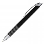Obrázek Černé plast. kuličkové pero s kovovým klipem