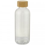 Obrázek Transparentní láhev 950ml, rec. plast, bamb. víčko