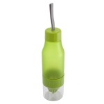 Obrázek Zelená plast.sportovní lahev 600 ml s odšťavňovačem
