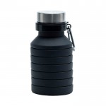 Obrázek Skládací sportovní láhev 550 ml, černá