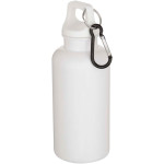Obrázek Plastová RCS láhev 400ml s karabinou, bílá