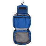 Obrázek Rozkládací kosmetická taška na zip modrá