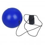 Obrázek Antistresový míček na gumičce, modrý  