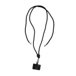 Obrázek Černá šňůrka/lanyard s držákem na telefon