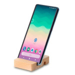 Obrázek Bambusový stojánek na mobil nebo tablet