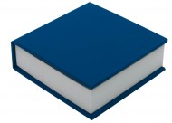 Obrázek Poznámkový blok s lepicími lístky v modrém obalu