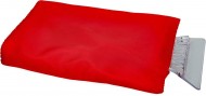 Obrázek Červená škrabka na led s rukavicí