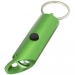Obrázek Zelená recyklo hliníková LED svítilna a otvírák