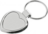 Obrázek Kovový přívěsek na klíče - srdce