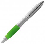 Obrázek Stříbrnolimetkové kuličkové pero s úchopem