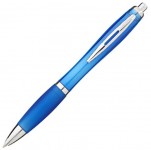 Obrázek Tyrkysově modré kuličkové pero s úchopem, MN