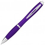 Obrázek Fialové kuličkové pero s úchopem, MN