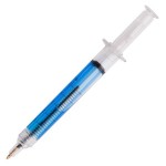 Obrázek Kuličkové pero ve tvaru injekční stříkačky, modré
