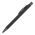Obrázek Hliníkové pero s pogumovaným povrchem, šedá