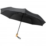 Obrázek Automatický skládací deštník, rec. PET, černý