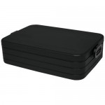Obrázek Velký plastový obědový box uhelně černý