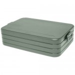 Obrázek Velký plastový obědový box vřesově zelený