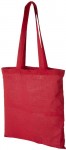 Obrázek Červená nákupní taška ze silné bavlny, 180g/m2