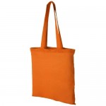 Obrázek Oranžová nákupní taška ze silné bavlny, 180g/m2