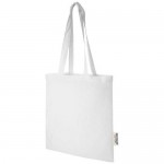 Obrázek Bílá taška z GRS recyklované bavlny 140 g/m2