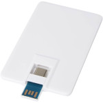 Obrázek USB flash disk 64 GB 3.0 ve tvaru karty se 2 porty