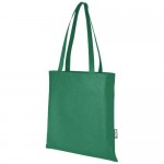Obrázek Zelená recykl. netkaná běžná nákupní taška, 6 l