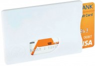 Obrázek Bílé pouzdro na kartu se stojánkem