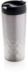 Obrázek Stříbrný termohrnek 300 ml s geometrickým vzorem