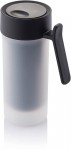 Obrázek Černý plastový termohrnek 275 ml ve frosty designu