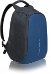 Obrázek Tm. modrý městský batoh s ochranou proti kapsářům