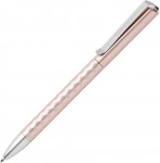 Obrázek Plastové pero s kovovým klipem, růžové