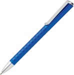 Obrázek Plastové pero s kovovým klipem, modré