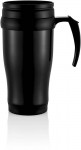 Obrázek Černý termohrnek 350 ml s víčkem a ouškem
