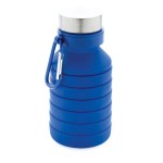 Obrázek Nepropustná modrá silikonová skládací láhev 550ml