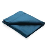 Obrázek Modrá fleecová deka v sáčku