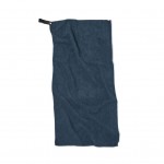 Obrázek Modrý sportovní ručník VINGA z GRS RPET 40x80cm