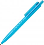 Obrázek Plastové pero s diamantovým vzorem, světle modré