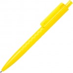 Obrázek Plastové pero s diamantovým vzorem, žluté