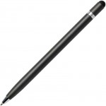 Obrázek Jednoduché šedé kovové pero vč. stylusu, bez klipu