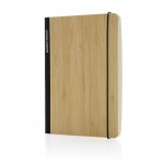 Obrázek Černý zápisník Scribe A5 s měkkým bambusovým obalem