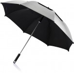 Obrázek Šedý odolný deštník s dvojitým potahem