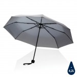 Obrázek Antracitový manuální deštník ze 190T rPET AWARE™