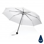 Obrázek Bílý manuální deštník ze 190T rPET AWARE™