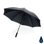 Obrázek Černý větru odolný rPET deštník, manuální