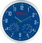 Obrázek Modré hodiny s odnímatelnou reklamní plochou
