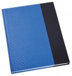 Obrázek Modrý poznámkový zápisník A5 s linkovanými listy