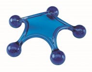 Obrázek Modrá masážní hvězdice s pěti masážními kuličkami