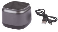 Obrázek Stříbrný bluetooth reproduktor 3W s dosahem až 10 m